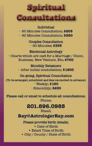 Mail: ray@astrologerray.com